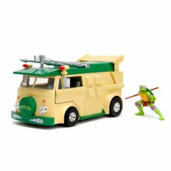 Jada Teenage Mutant Ninja Turtles Party Wagon Donatello 1:24 Figürlü Set - Thumbnail