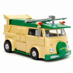 Jada Teenage Mutant Ninja Turtles Party Wagon Donatello 1:24 Figürlü Set - Thumbnail