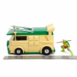 Jada Teenage Mutant Ninja Turtles Party Wagon Donatello 1:24 Figürlü Set - Thumbnail