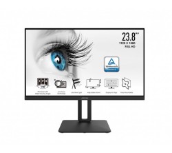 23.8 MSI PRO MP242P IPS FHD 60HZ HDMI+D-SUB PRO MONITOR - Thumbnail