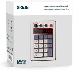 8BitDo Retro Mekanik Numpad 18 N Edition - Thumbnail