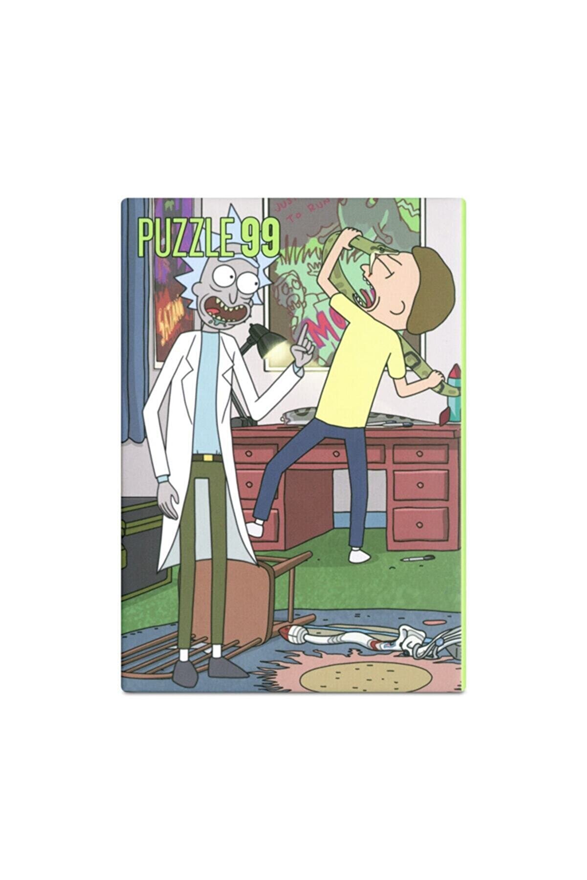 99 Parça Rick & Morty Puzzle