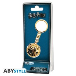 HARRY POTTER 3D KEYCHAIN GOLDEN SNITCH - Thumbnail