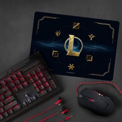 ABYSSE LEAGUE OF LEGENDS HEXTECH LOGO GAMING MOUSEPAD - Thumbnail