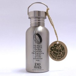 ABYSSE LORD OF THE RINGS CANTEEN STEEL BOTTLE ONE RING - Thumbnail