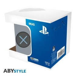 ABYSSE PLAYSTATION MUG 320ML BUTTONS - Thumbnail