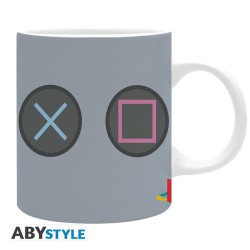 ABYSSE PLAYSTATION MUG 320ML BUTTONS - Thumbnail