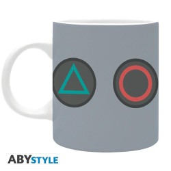 ABYSSE PLAYSTATION MUG 320ML BUTTONS - Thumbnail