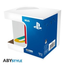 ABYSSE PLAYSTATION MUG 320ML COLOUR LOGO - Thumbnail