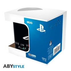 ABYSSE PLAYSTATION MUG 320ML WORLD - Thumbnail