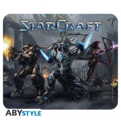 ABYSSE STARCRAFT FLEXIBLE MOUSEPAD ARTANIS KERRIGAN AND RAYNOR - Thumbnail