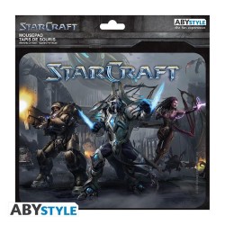 ABYSSE STARCRAFT FLEXIBLE MOUSEPAD ARTANIS KERRIGAN AND RAYNOR - Thumbnail