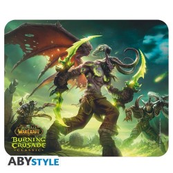 ABYSSE WORLD OF WARCRAFT FLEXIBLE MOUSEPAD ILLIDAN - Thumbnail