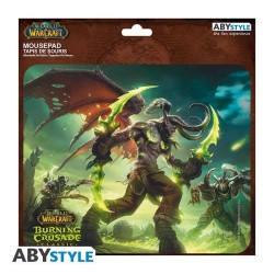 ABYSSE WORLD OF WARCRAFT FLEXIBLE MOUSEPAD ILLIDAN - Thumbnail