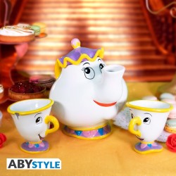 Abystyle Disney Teapot Set Mrs. Potts and Chip - Thumbnail