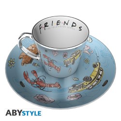 Abystyle Friends Mirror Mug and Plate Set - Thumbnail