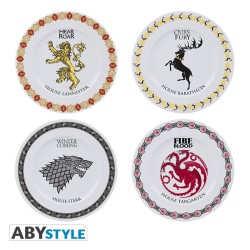Abystyle - Abystyle Game of Thrones House Plate Set 4 Plate