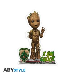 Abystyle Marvel Acryl Figure Baby Groot - Thumbnail