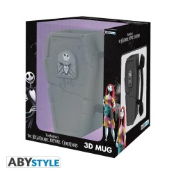 Nightmare Before Christmas 3D Mug Jack Coffin - Thumbnail