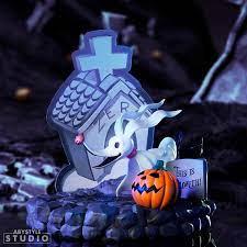 Abysse The Nightmare Before Christmas - Zero Figür - Thumbnail