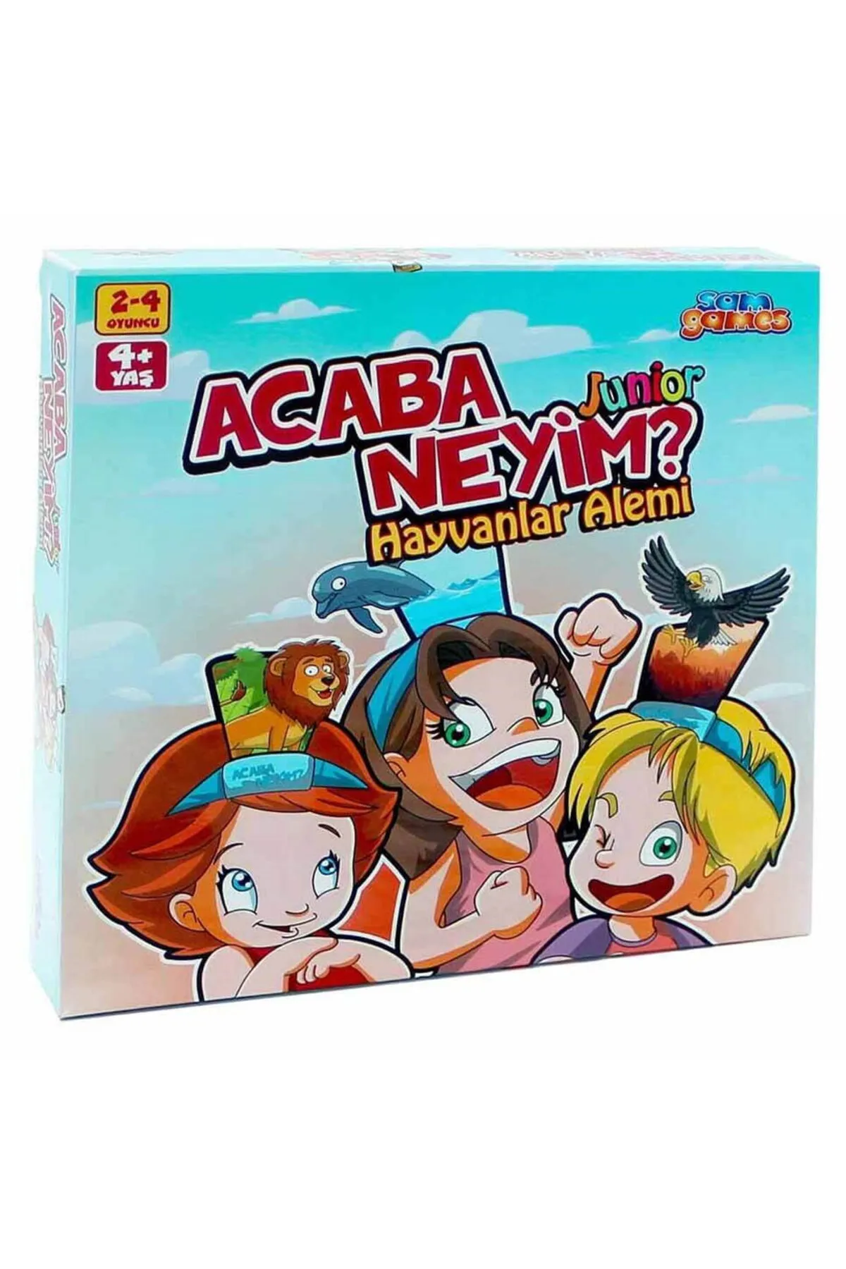 Acaba Neyim Junior Hayvanlar Alemi Kutu Oyunu - Thumbnail