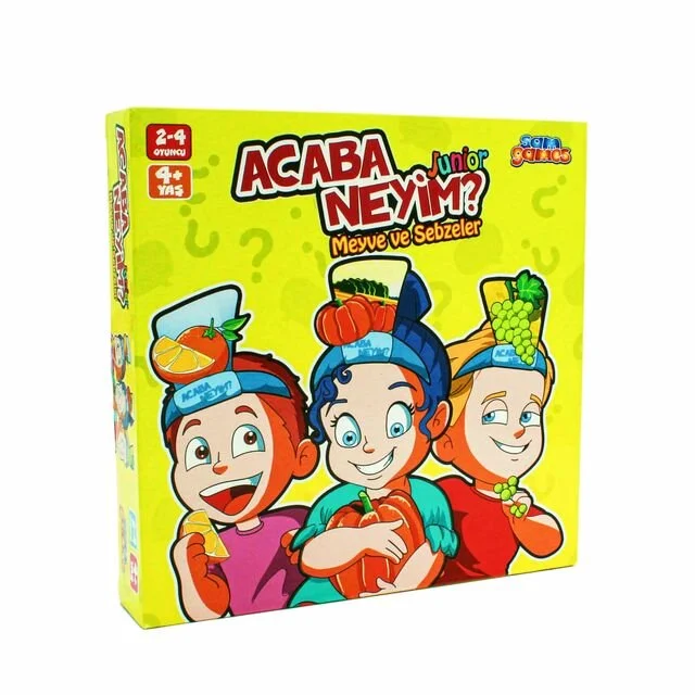 Acaba Neyim Junior Meyve Ve Sebzeler Kutu Oyun - Thumbnail