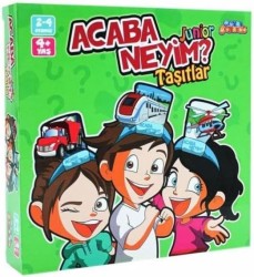 Acaba Neyim Junior Taşıtlar Kutu Oyunu - Thumbnail