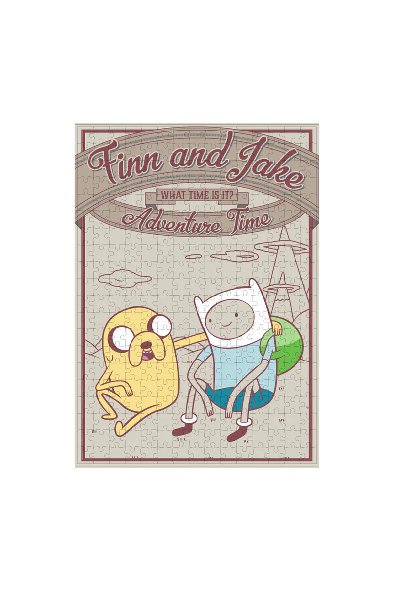 ADVENTURE TIME FINN AND JAKE PUZZLE 300 PARCA - Thumbnail
