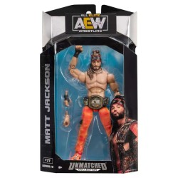AEW Wrestling Unmatched Series 10 Matt Jackson Aksiyon Figürü - Thumbnail