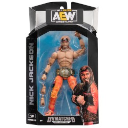 AEW Wrestling Unmatched Series 10 Nick Jackson Aksiyon Figürü - Thumbnail