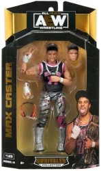 AEW Wrestling Unrivaled Series 14 Max Caster Aksiyon Figürü - Thumbnail