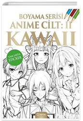 Teras Kitap - Anime Boyama Cilt 2 Kawaii