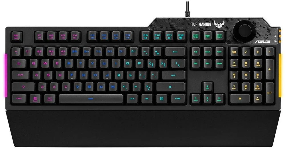 Asus TUF Gaming K1 Mekanik Hisli Kablolu Gaming Klavye 90MP01X0-BKYA00 - Thumbnail
