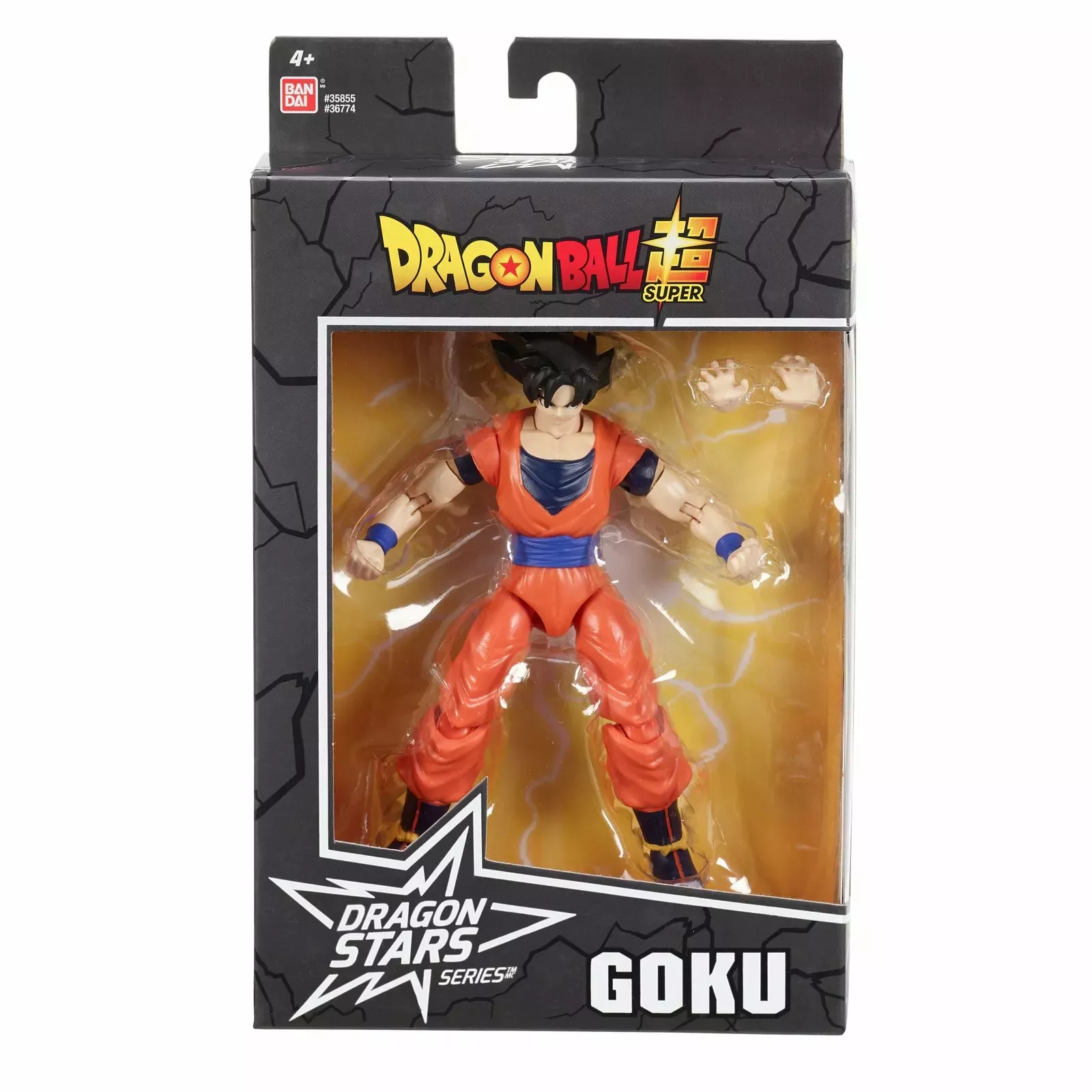 BANDAI DRAGON STARS DRAGON BALL SUPER GOKU VER2 ACTION FIGURE - Thumbnail