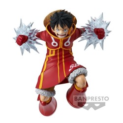 Banpresto Battle Record Collection One Piece 14 cm Monkey D Luffy Statue - Thumbnail