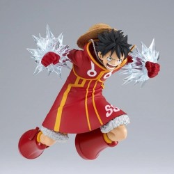 Banpresto Battle Record Collection One Piece 14 cm Monkey D Luffy Statue - Thumbnail