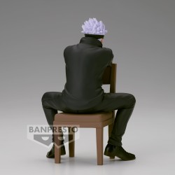 BANPRESTO BREAK TIME COLLECTION JUJUTSU KAISEN SATORU GOJO 11 CM STATUE - Thumbnail