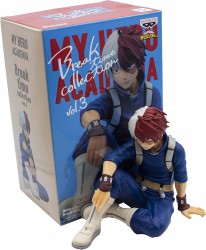 Banpresto Break Time Collection Vol3 My Hero Academia Shoto Todoroki Statue - Thumbnail