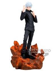 BANPRESTO COMBINATION BATTLE JUJUTSU KAISEN SATORU GOJO 15 CM STATUE - Thumbnail