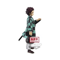 Banpresto Demon Slayer: Grandista - Tanjiro Kamado Statue 24cm Figür - Thumbnail