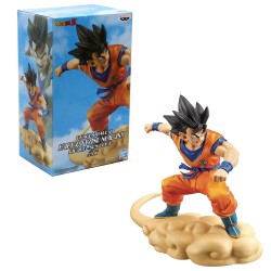 Banpresto Dragon Ball Z: Hurry! - Son Goku (Flying Nimbus) Statue 16cm Figür - Thumbnail