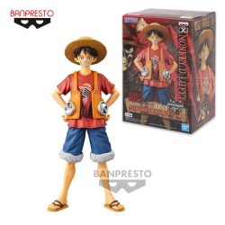 Banpresto Dxf The Grandline Men Vol.1: One Piece Film Red - Monkey. D. Luffy Statue 16cm Figür - Thumbnail