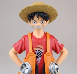 Banpresto Dxf The Grandline Men Vol.1: One Piece Film Red - Monkey. D. Luffy Statue 16cm Figür - Thumbnail