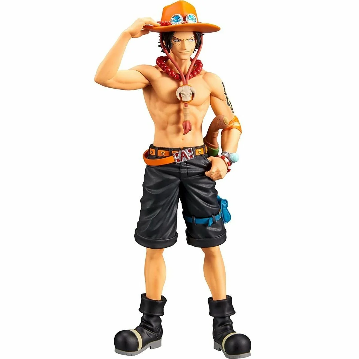 Banpresto DXF The Grandline Vol3 Wanokuni One Piece Portgas D Ace Statue - Thumbnail