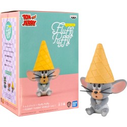 Banpresto - Banpresto Fluffy Puffy Yummy World Vol 1 Tom and Jerry 8 cm Tuffy Ver C Figür