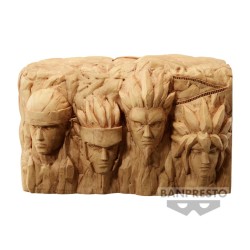 Banpresto - Banpresto Naruto 18 cm Hokage Rock Statue