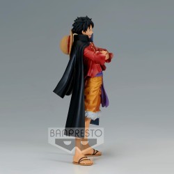 Banpresto One Piece DXF Grandline Series Monkey D Luffy Statue - Thumbnail