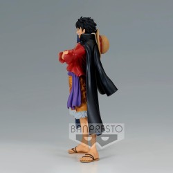 Banpresto One Piece DXF Grandline Series Monkey D Luffy Statue - Thumbnail