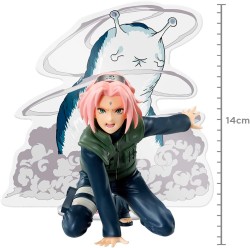 BANPRESTO PANEL SPECTACLE NARUTO SHIPPUDEN HARUNO SAKURA 9 CM STATUE - Thumbnail