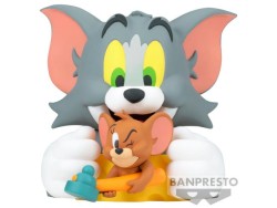 Banpresto Soft Tom and Jerry 13 cm Tom and Jerry Figür - Thumbnail